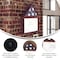 Flash Furniture Quincy Flag and Certificate Display Case, Solid Pine Wood Flag Shadow Box, Mahogany Finish HMHD-22M192Y-MHG-GG - alternate 4